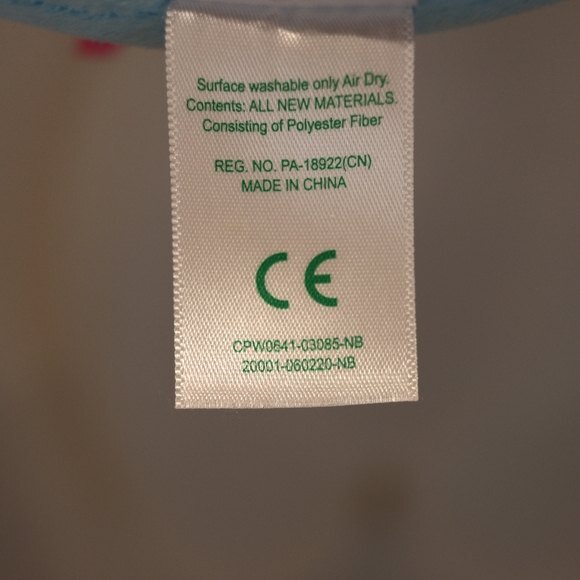 Cabbage Patch Little Cutie Unicorn Blue With Gold Feet Plush Doll - Picture 7 of 7